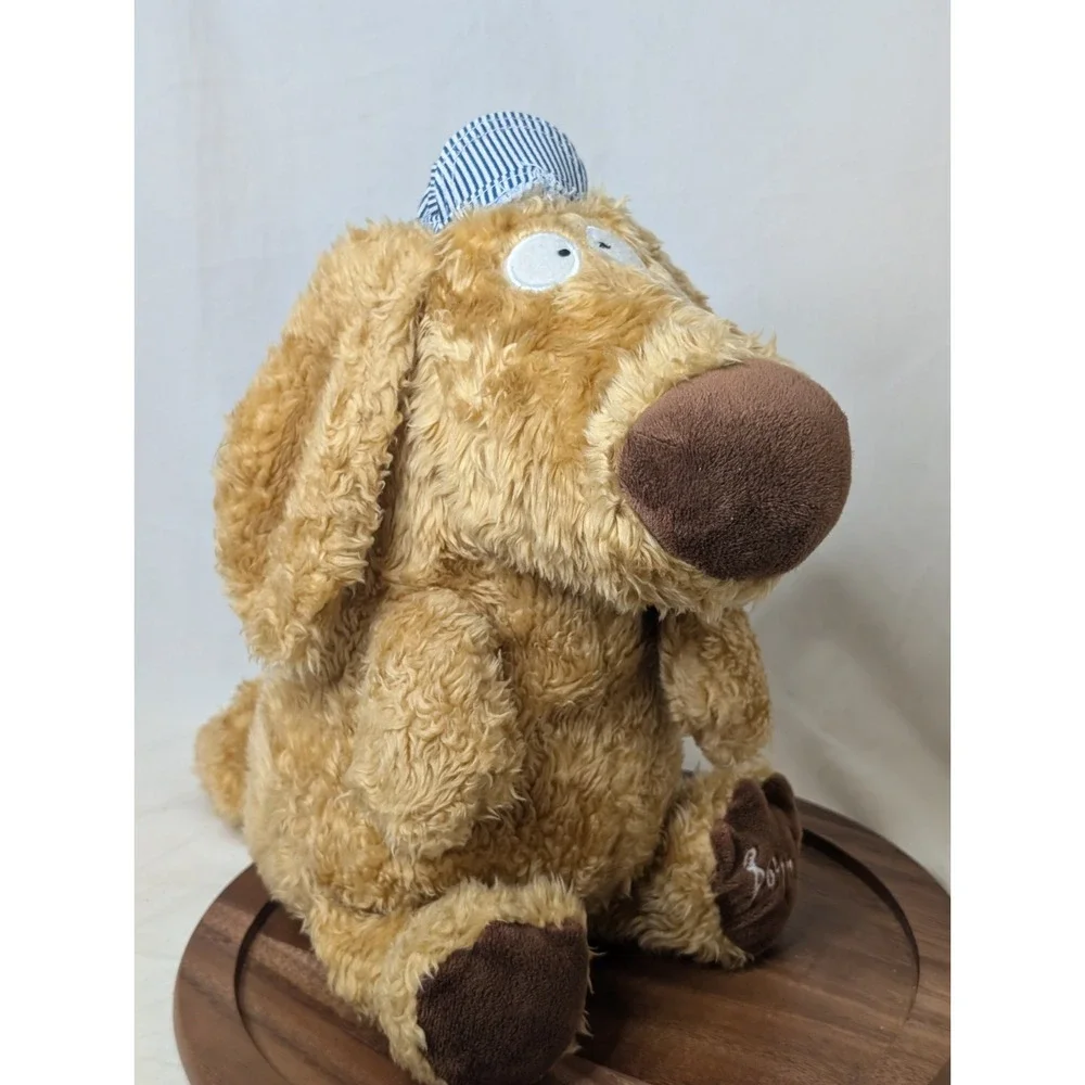 Sandra Boynton Brown Snuggle Dog Train Conductor Plush Stuffed Toy 12 Inch Kohls